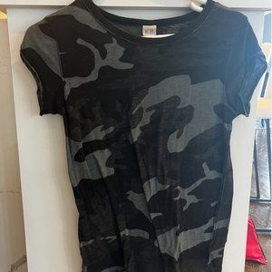 Free People Camo top